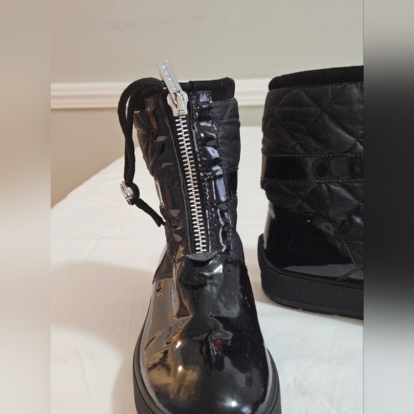 Aquaatalla Black Patent Leather Boots - Picture 8 of 11